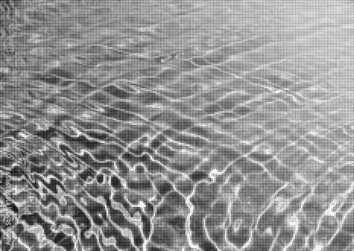 Large vector abstract halftone texture with a transparent background