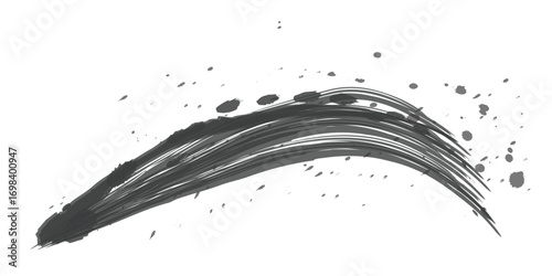 Brushstroke: A striking, abstract brushstroke, captured in a bold, single stroke against a clean backdrop, evoking artistic expression and creative freedom. 