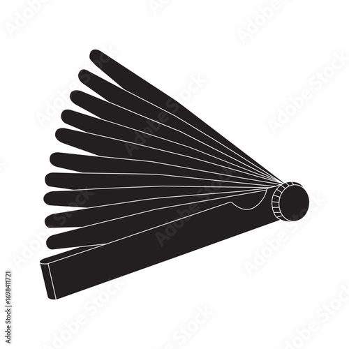 Foto Feeler Gauge icon vector