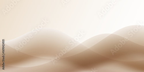 Chocolate with milk fluid splash texture. Cocoa or coffee cream sweet food delicious background. Modern gold and brown waves design.