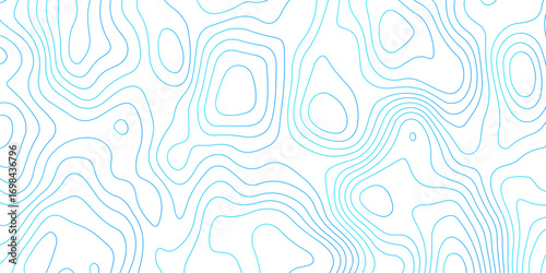 Topographic map background with geographic grid for hiking and mountain sport. luxury topographic wavy pattern and geographic grid map design. paper texture Imitation of a geographical map shades.