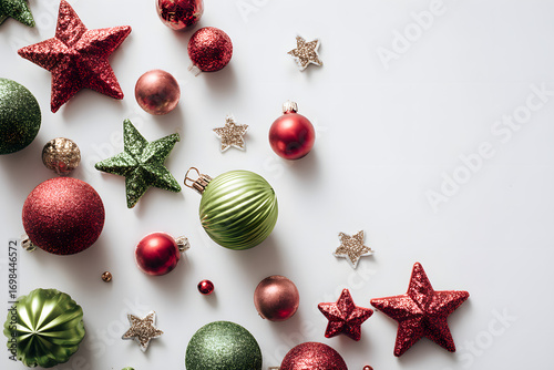 Minimal Christmas Holiday Pattern Background