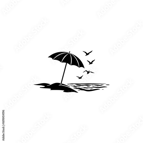 umbrella on the beach
