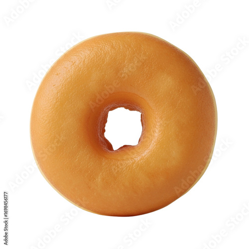 Delicious Glazed Donut Perfection Sweet Treat Bakery Dessert Food Photography Sugar Rush Yummy on transparent background