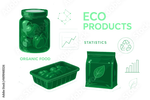Eco Products Packaging – Organic Food Containers and Sustainable Design
