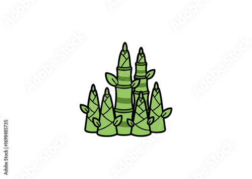 icon of bamboo shoots