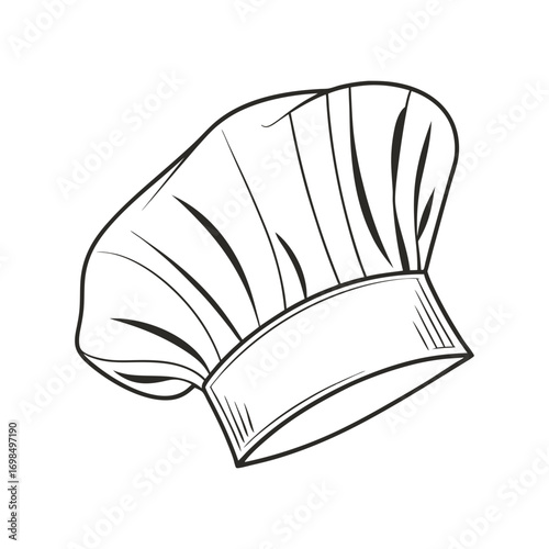 vector illustration chef hat vector illustration
