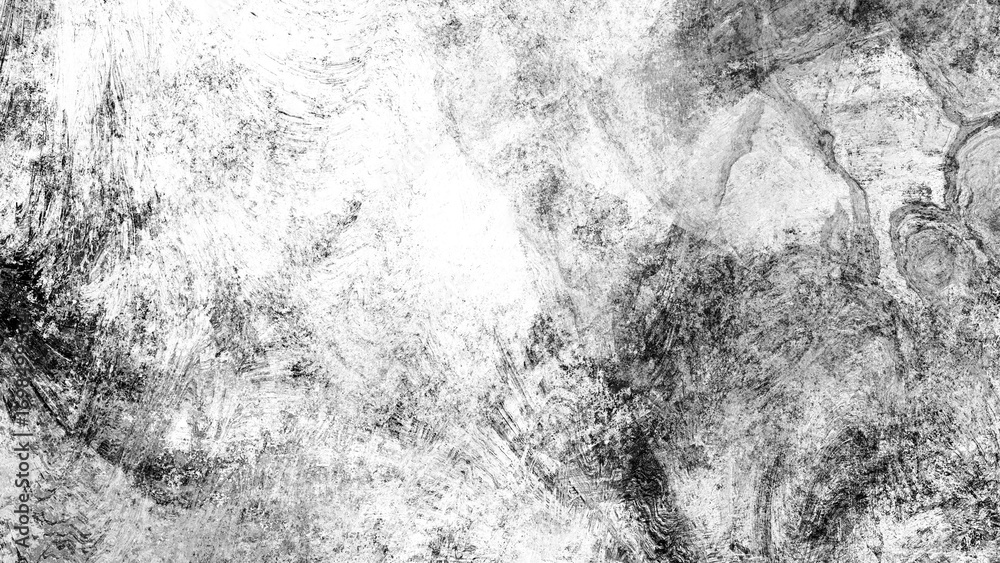 Fototapeta premium Paint brush texture. Abstract wall. Black color painted art brush stroke