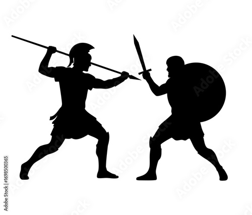 Eternal Clash: Achilles and Hector's Legendary Duel of Fate