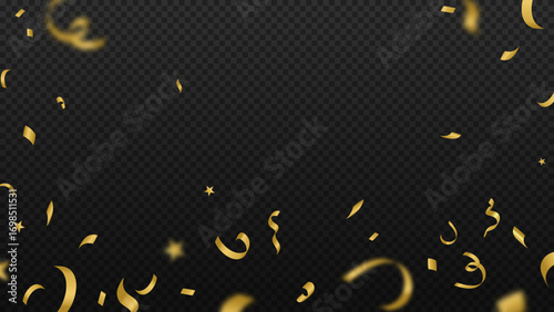 Shiny сonfetti background for party and event decoration.