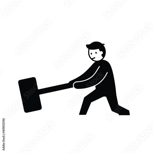 Hammering figure