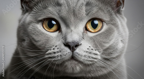 close up of a cat