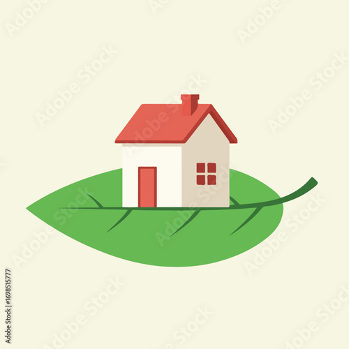 Home on leaf