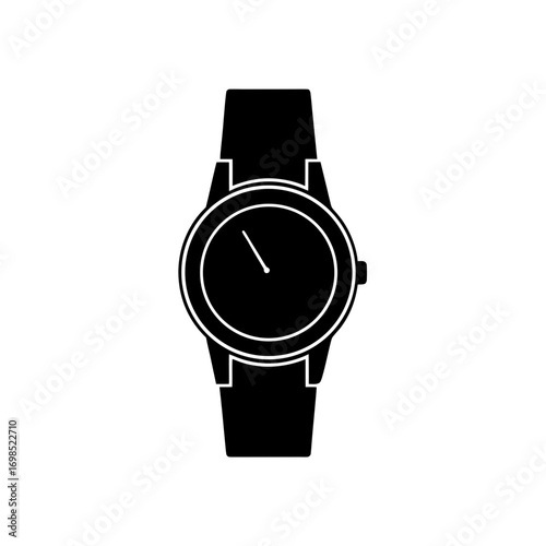 Silhouette of a person running isolated on transparent background