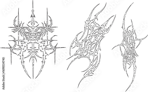 cybersigilism tattoo design