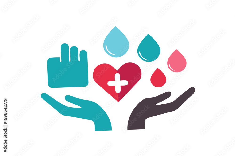 Obraz premium hands holding hands