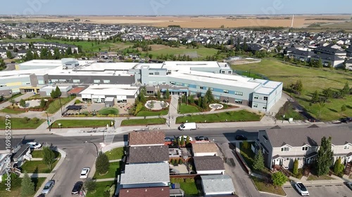 4K Aerial Video of Hampton Village, Saskatoon