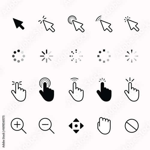 music icons set