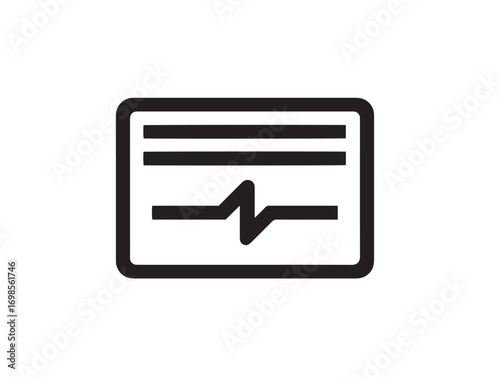 Technical Data Logger Illustration in Clean Professional Vector Art