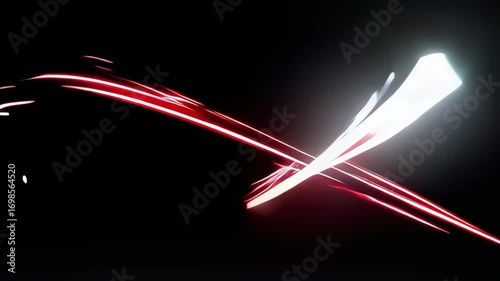 Vivid Slash Effect Animation