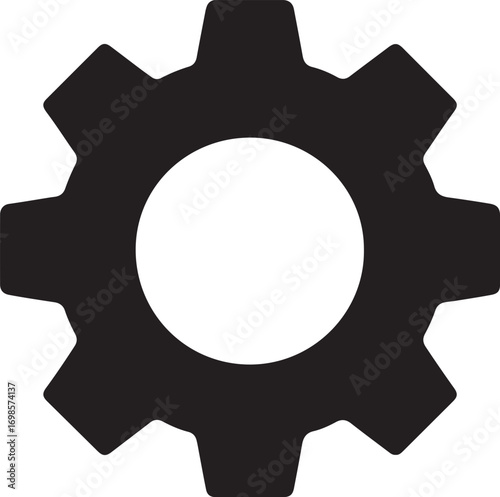 Gear icon. Setting symbol. Cogwheel Transparent background. gear PNG