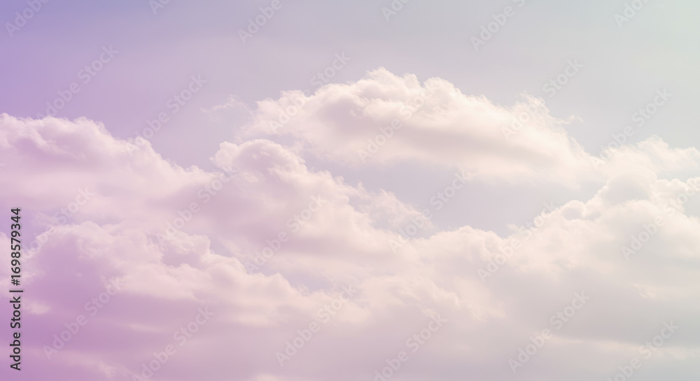Fototapeta premium Pastel clouds sky atmospheric weather
