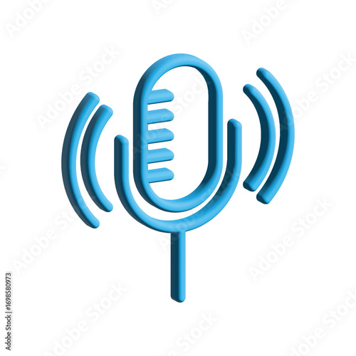 Mic icon design template