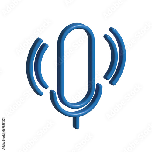 Mic icon design template