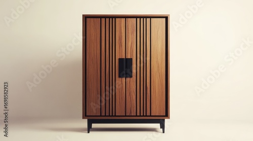 Modern wooden wardrobe design