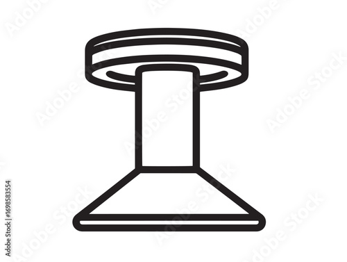 Advanced Fume Extractor Equipment Icon in Modern Vector Style