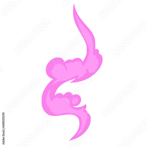 Smoke Element Decoration Illustration Digital Drawing Art