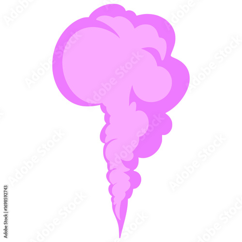 Smoke Element Decoration Illustration Digital Drawing Art