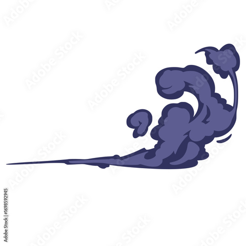 Smoke Element Decoration Illustration Digital Drawing Art