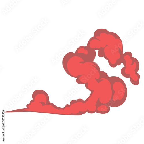 Smoke Element Decoration Illustration Digital Drawing Art