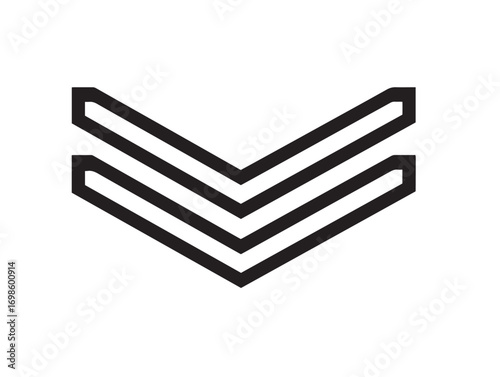 Professional leveling device icon attractive detailed clean artwork