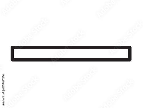 Accurate level instrument icon sleek minimal vector illustration