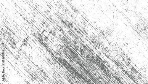 Monochrome Grunge texture with Irregular Distressed Abstract Texture Pattern, Subtle Halftone Grunge Urban Distressed Overlay Texture Black White Vector design on transparent background