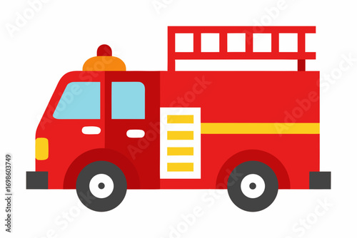 fire truck vector illustration
