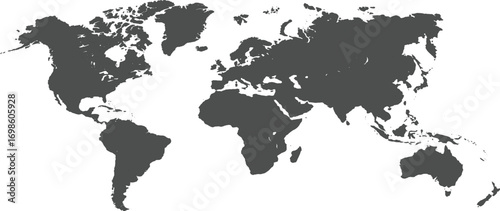 Editable Global Map for Designers