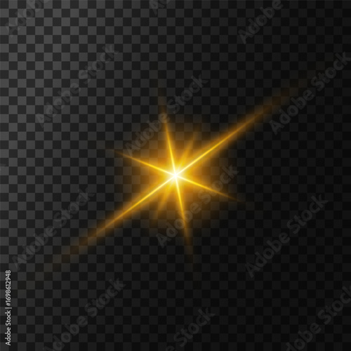 Lens Flare, light glow effect. sun or realistic shining star with backlight effect.
bokeh glitter and sparkles or sparkles on transparent background.
