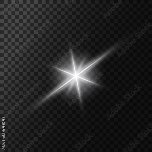 Lens Flare, light glow effect. sun or realistic shining star with backlight effect.
bokeh glitter and sparkles or sparkles on transparent background.
