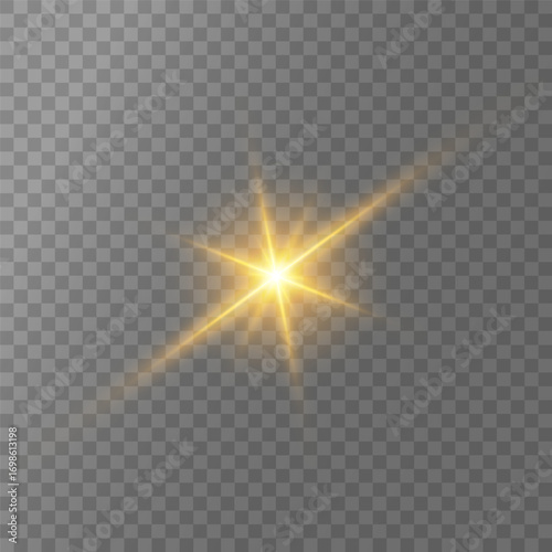 Lens Flare, light glow effect. sun or realistic shining star with backlight effect.
bokeh glitter and sparkles or sparkles on transparent background.
