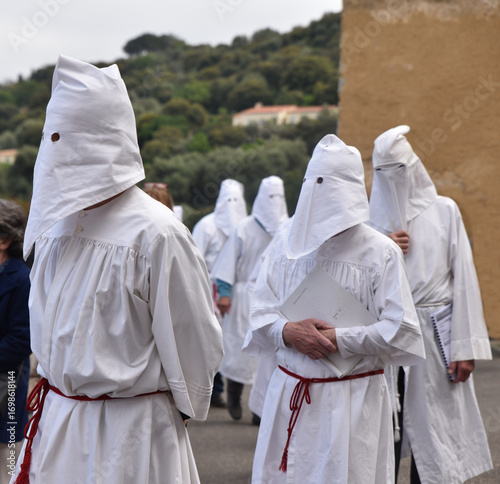 Canvastavla Procession de la Semaine Sainte à Monticello en Corse