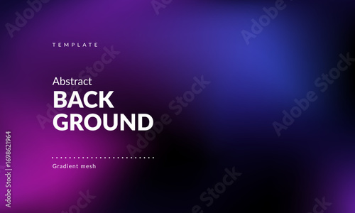 Abstract liquid background. Gradient mesh. Effect blend bright color. Blurred fluid colorful mix. Modern design template for web cover, header, ad banner, poster, brochure, flyer. EPS vector image