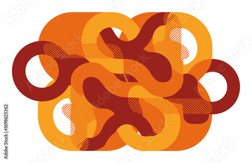 Maximalist Autumn Shapes - Vector Design
