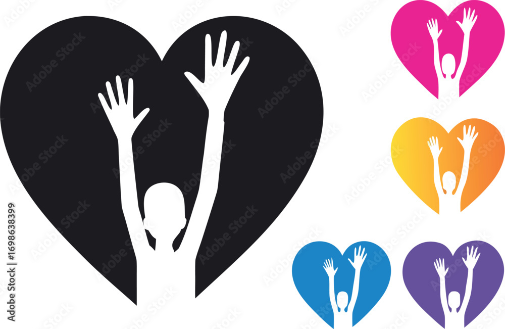 Fototapeta premium Acts of kindness and solidarity for International Day of Charity commemoration.