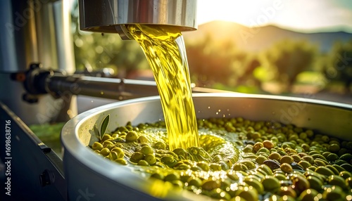 Olive oil extraction