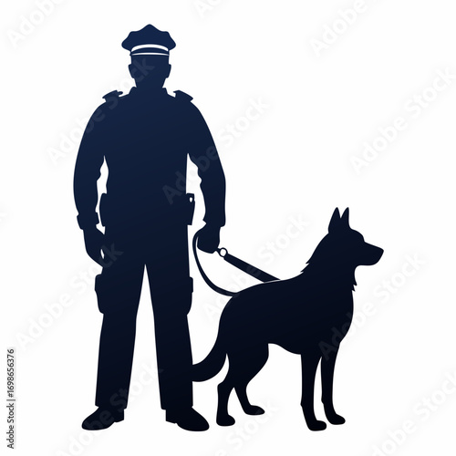 dog with man