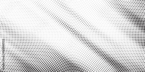 Halftone background vector, abstract backdrop design with two tone pattern and copy space for edit your content