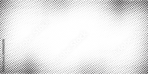 Halftone background vector, abstract backdrop design with two tone pattern and copy space for edit your content